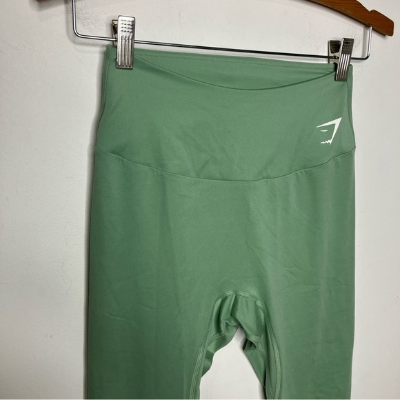 Gymshark training leggings mint green women’s size medium activewear athletic - Picture 3 of 8